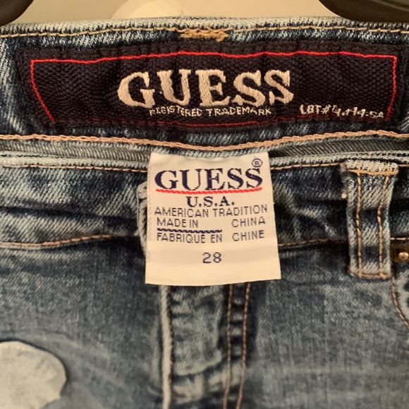 GUESS Vintage Patchwork Jeans - Picture 6 of 7